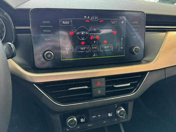 Skoda Scala cena 56900 przebieg: 141178, rok produkcji 2019 z Pyskowice małe 137